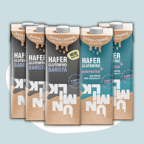 1 Liter Barista und Hafer+ Hanfprotein Probierbox